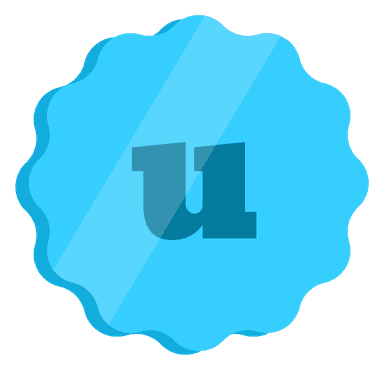 Blue ISO badge
